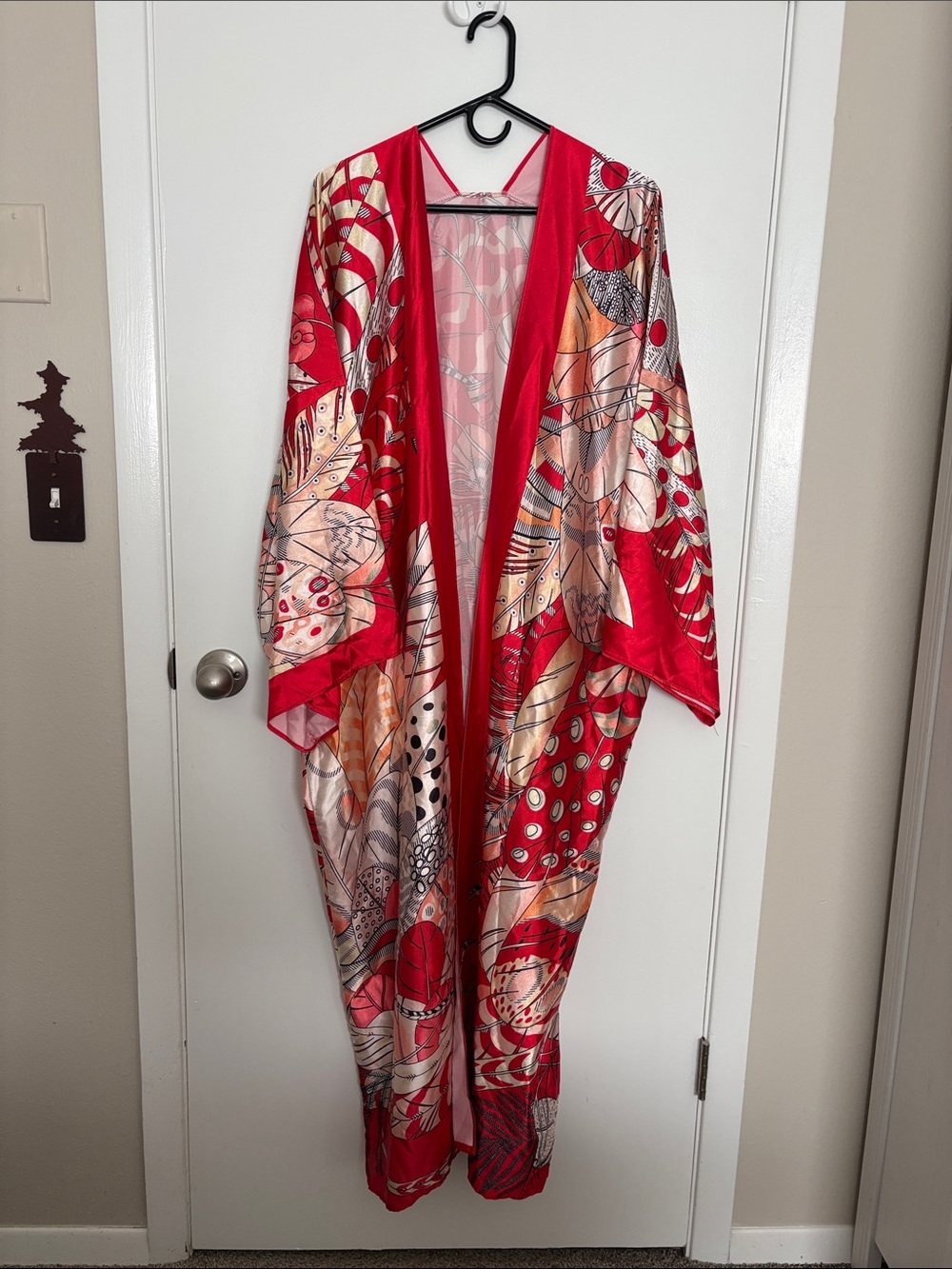 Kimono style open robe